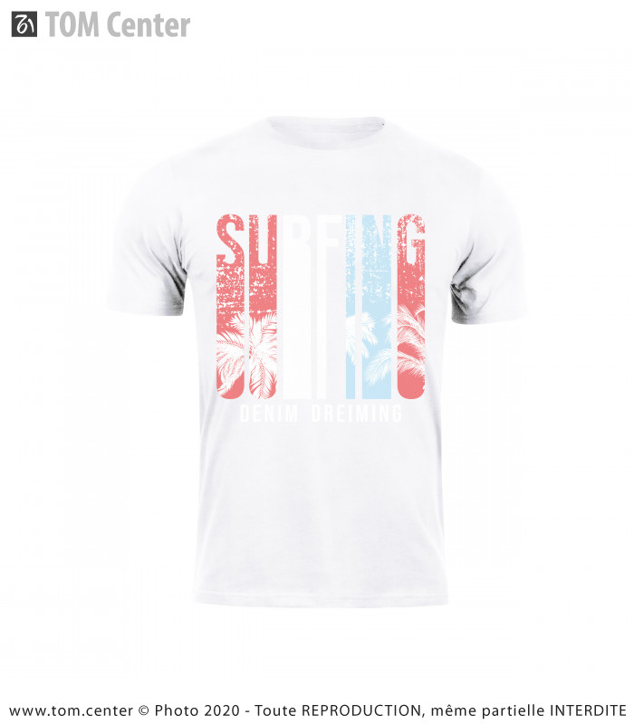 T-Shirt Homme - Surfing