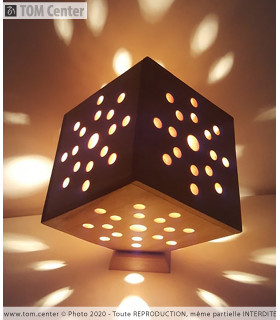 Sunny - Lampe Déco en Bois Exotique